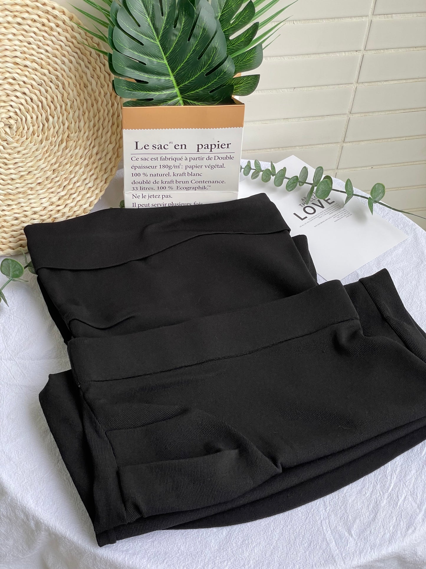 【Lumi Signature】Knitted Tube Top + Knitted Skirt Set