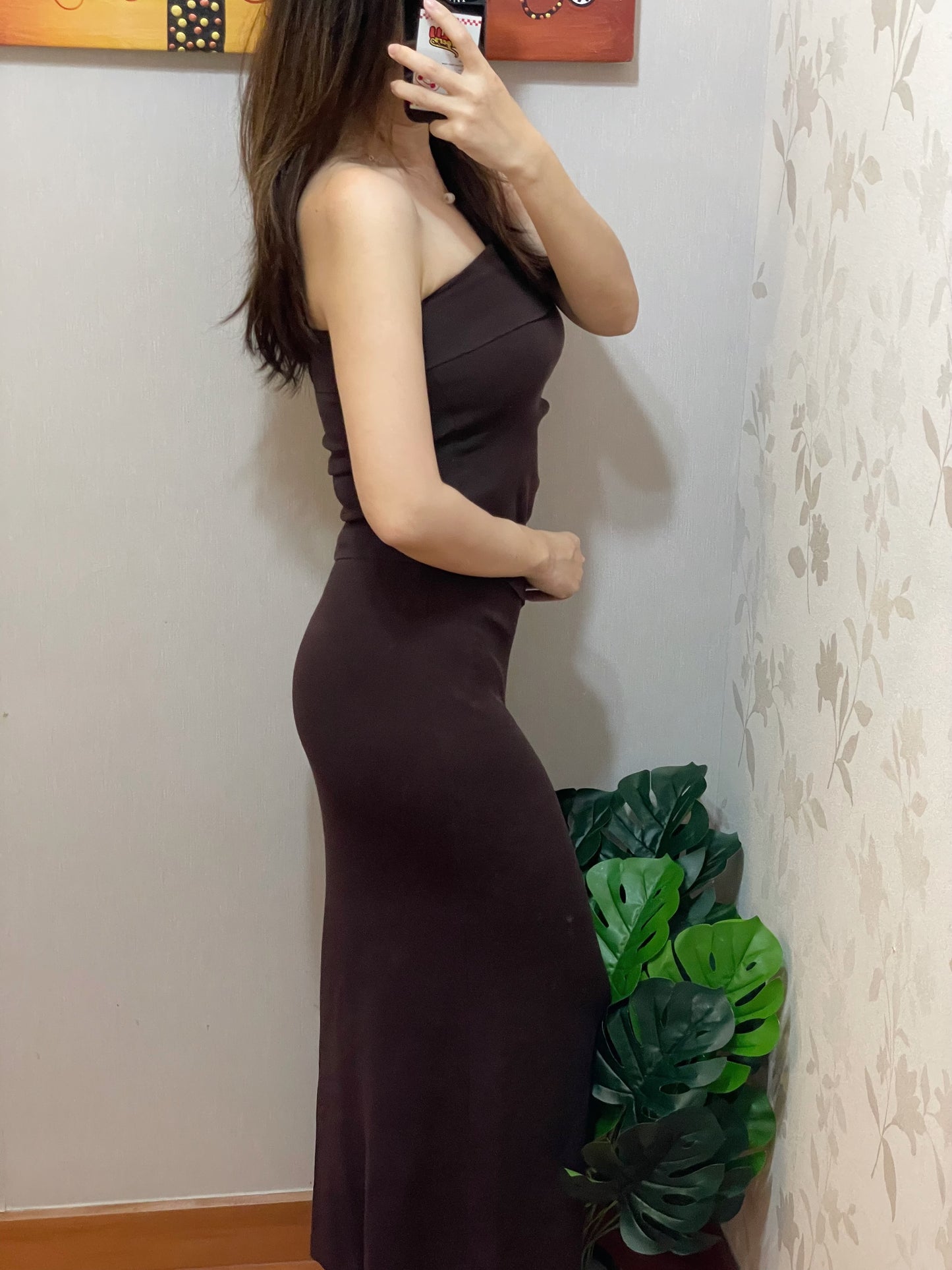 【Lumi Signature】Knitted Tube Top + Knitted Skirt Set