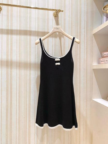 [Signature] Slimfit Knit Cardigan & Cami Dress Set (MY-08/MY-09)