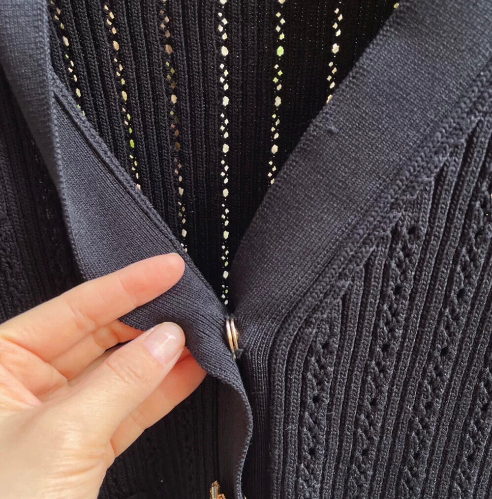 [Girly] Slimfit Autumn Knitted Cardigan