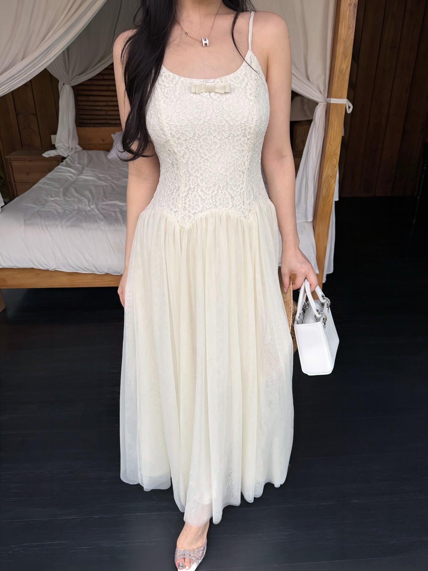 [Vacation] Girlgod Slip Dress (Q1115)