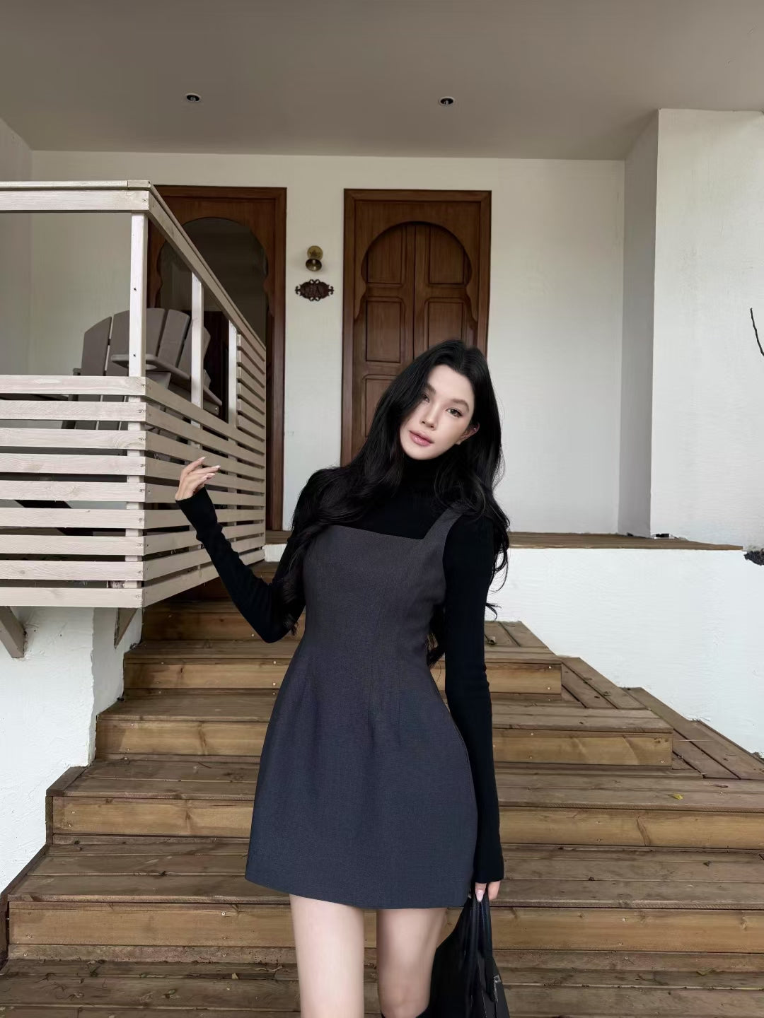 [Bestseller] Slimfit Vest Dress Set