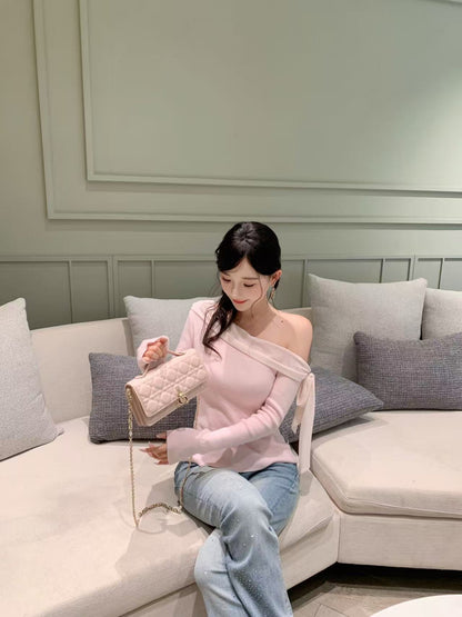 [Casual] Classic Blue High-Waist Slim Jeans (6NZ015)