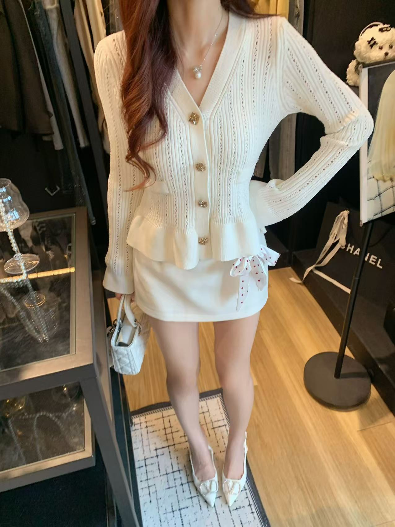 [Girly] Slimfit Autumn Knitted Cardigan