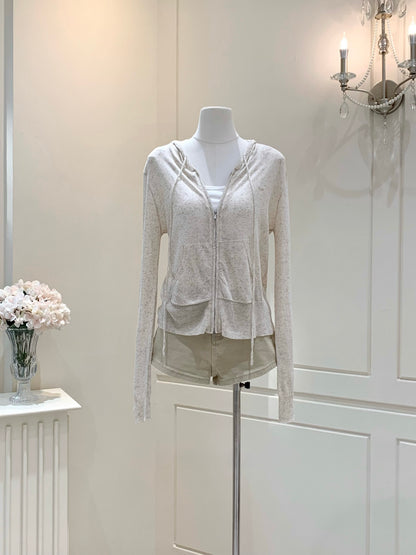 [Summer] Lightweight Lyocell Linen Open Jacket (QF088)