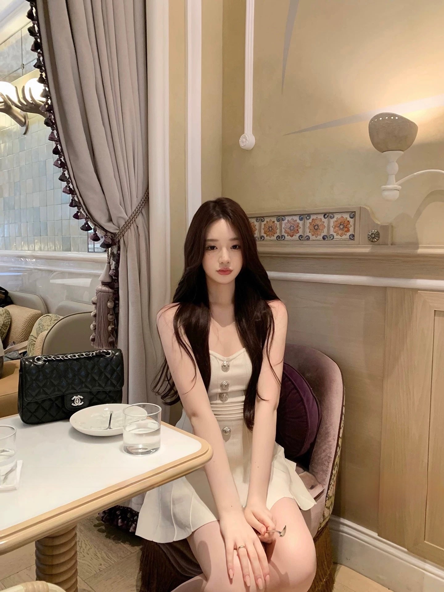[Dating] Little Sexy Girlgod Knitted Tube Dress + Cardigan Set