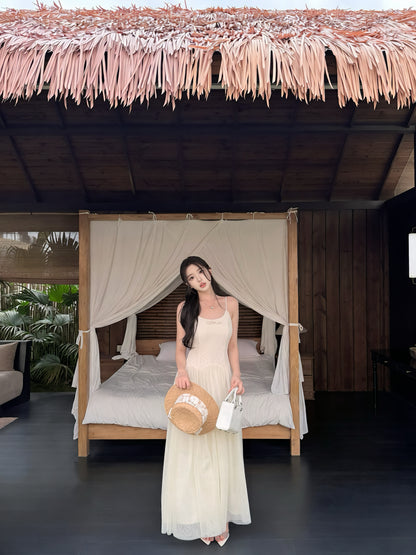 [Vacation] Girlgod Slip Dress (Q1115)