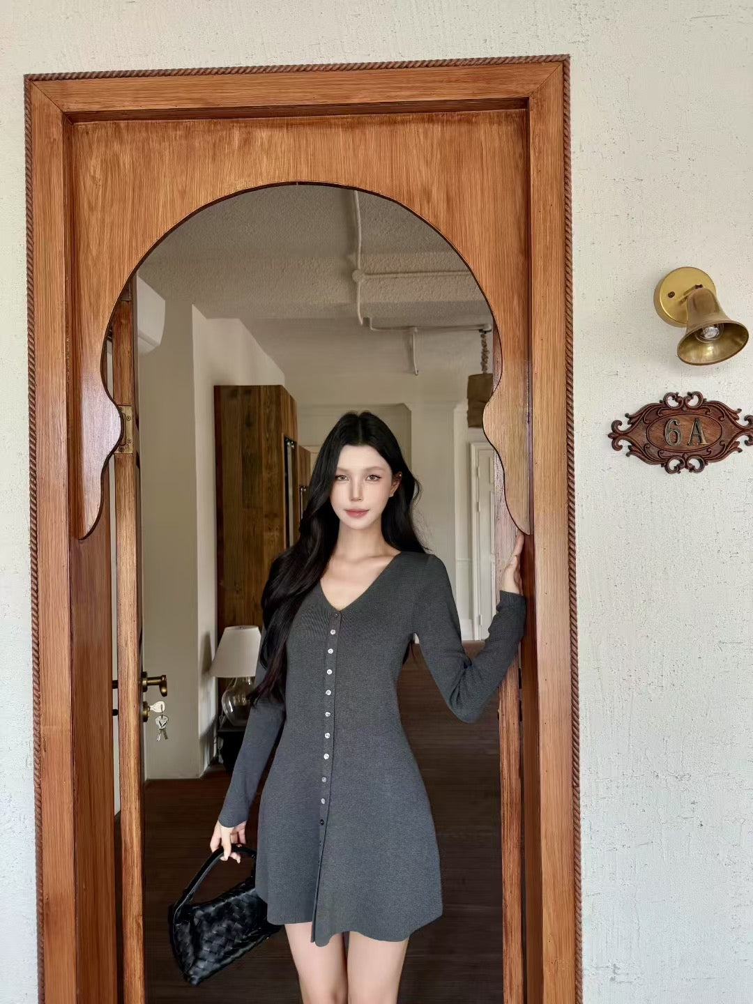 [Elegant] Onni V-neck Slimfit Dress