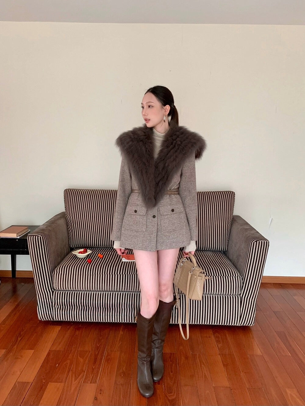 [Workwear] Elegant 20% Wool Jacket