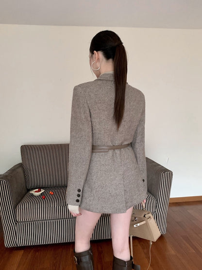 [Workwear] Elegant 20% Wool Jacket