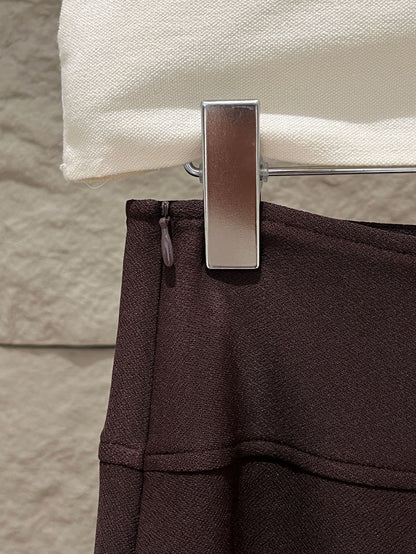 [White Label] Elegant Slim Long Skirt