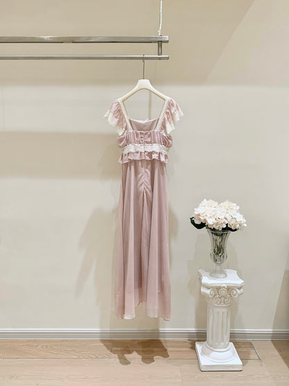 [Elegant] Sweet Japanese-style Maxi Dress (Q1121)