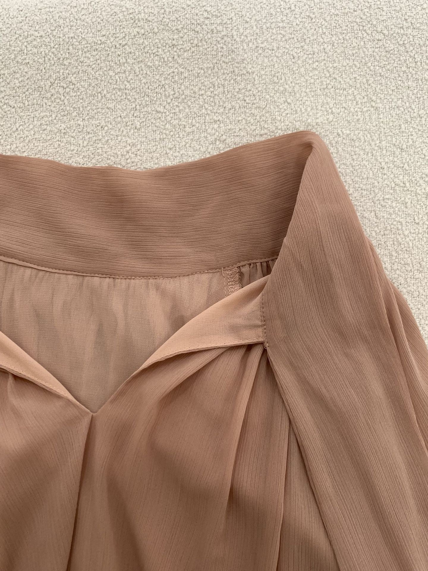 [Bestseller] Chiffon OL Lace-up Top