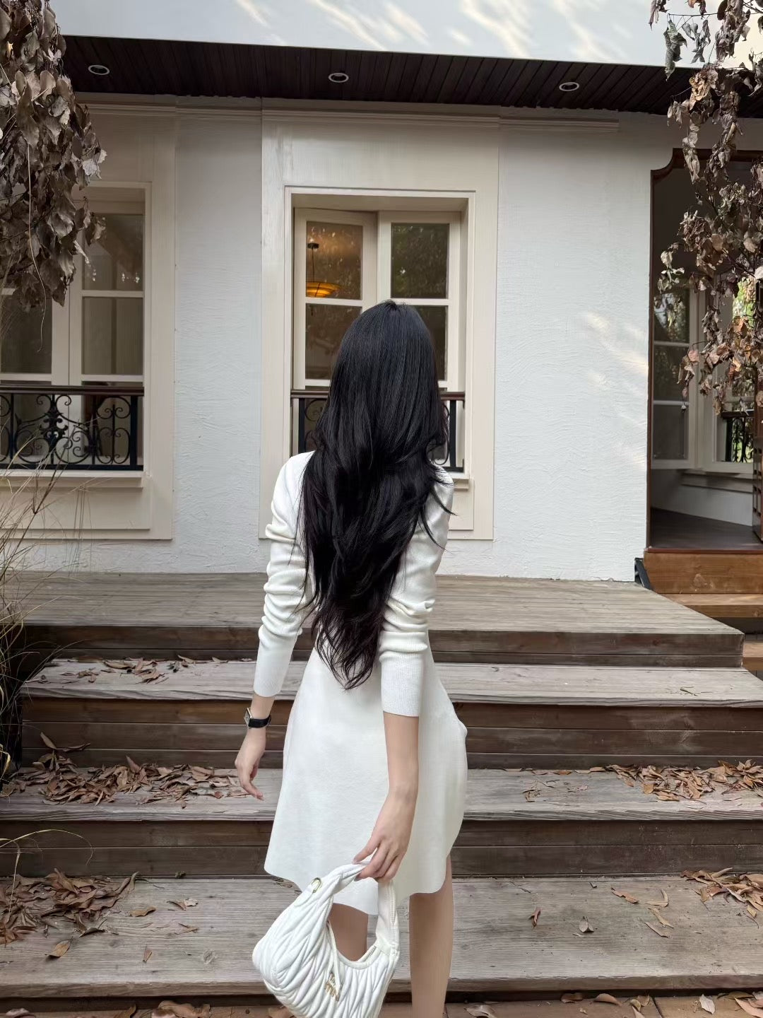 [Elegant] Onni V-neck Slimfit Dress