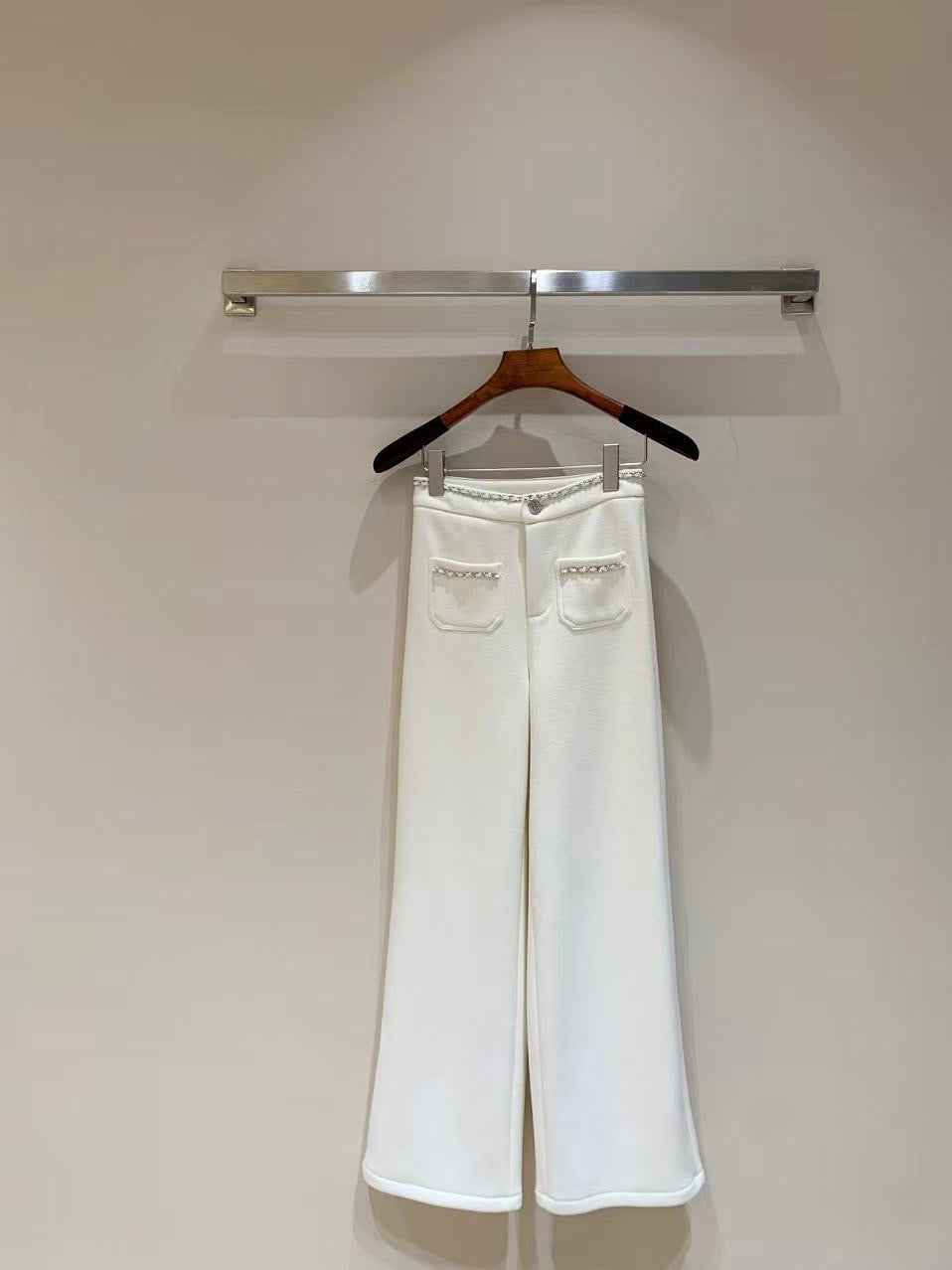 [Super Warm] Cashmere and Mulberry Silk Pants