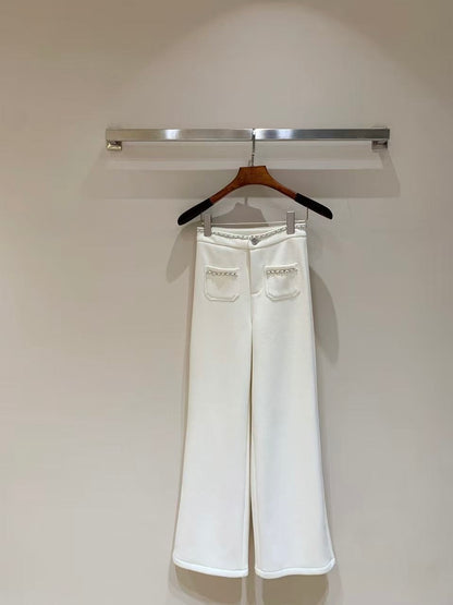 [Super Warm] Cashmere and Mulberry Silk Pants