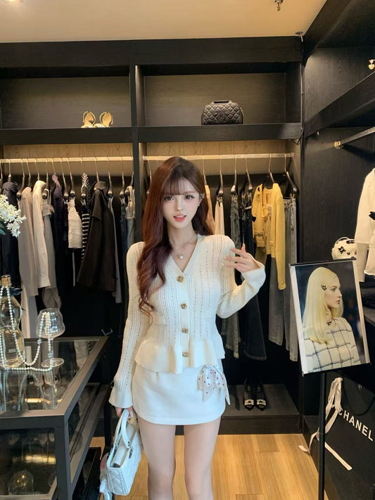 [Girly] Slimfit Autumn Knitted Cardigan