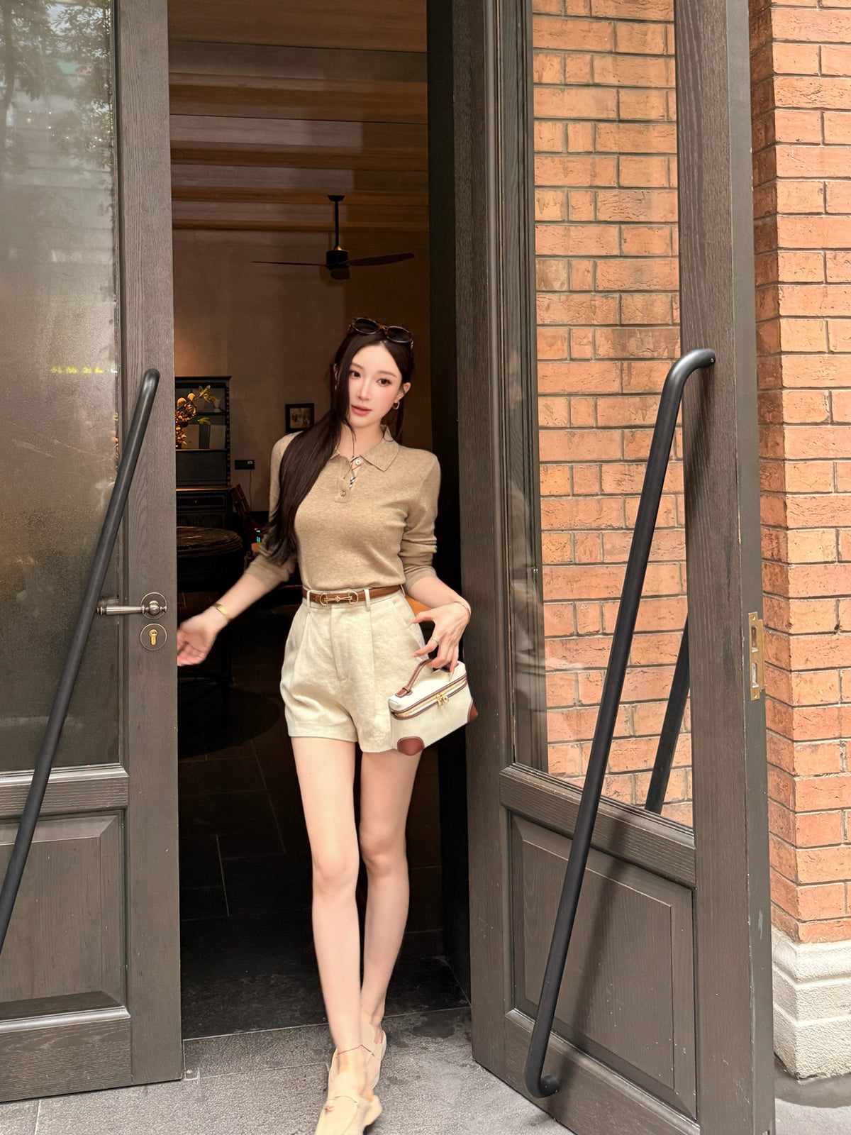 [Lumi Premium] 100% Wool Knit Polo Sweater (MYR2613)