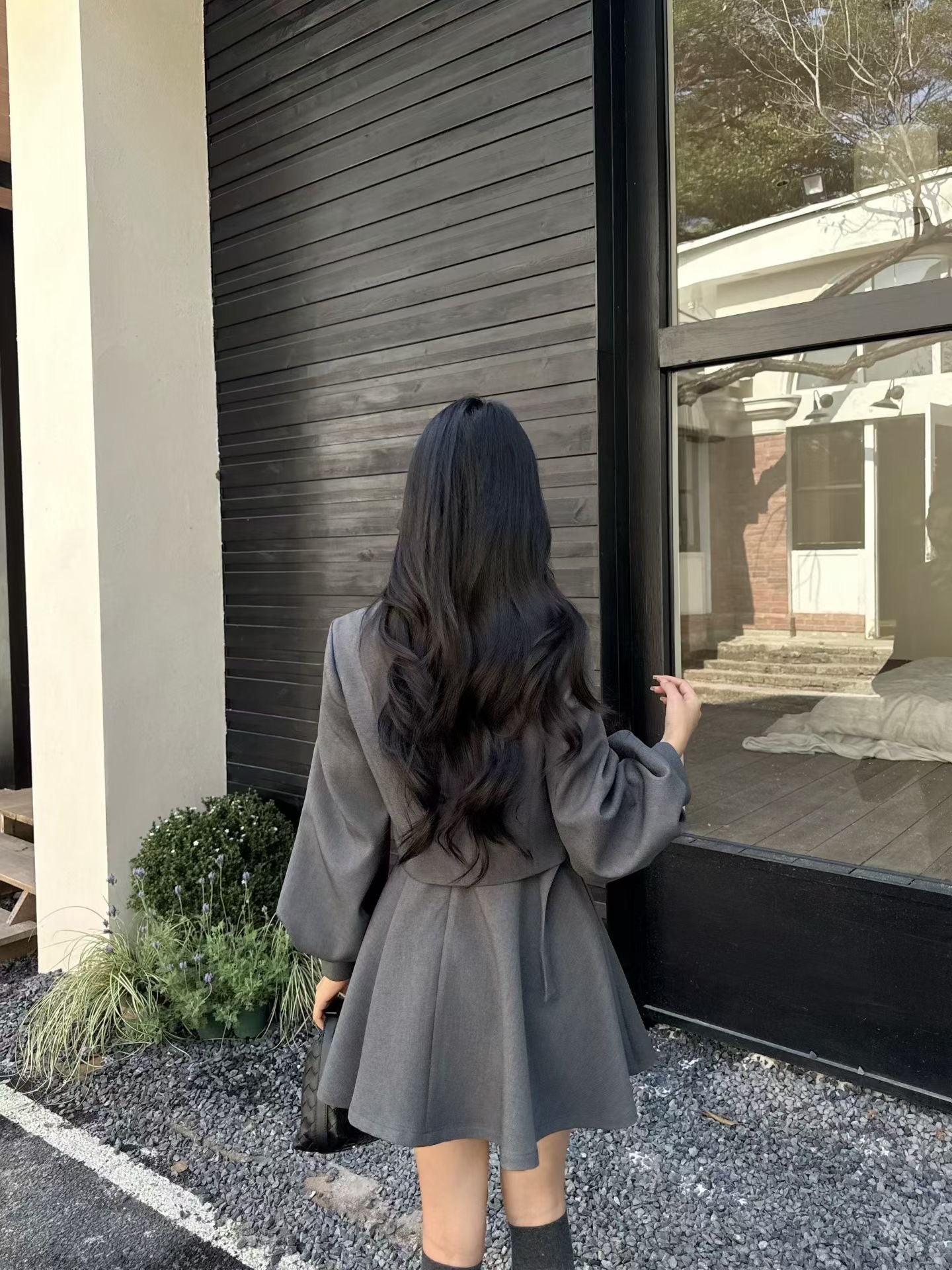 [Best-Selling] Elegant Office Lady 2-Piece Set (V26026)