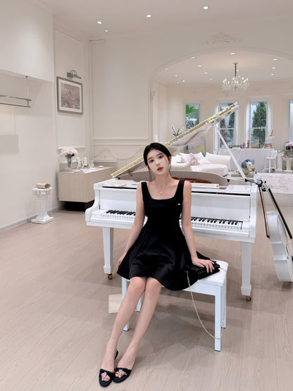 [Girly] Square Neck A-Line Dress (QF056)