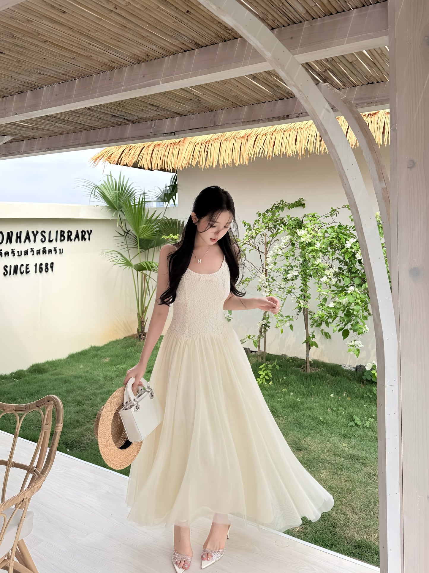 [Vacation] Girlgod Slip Dress (Q1115)