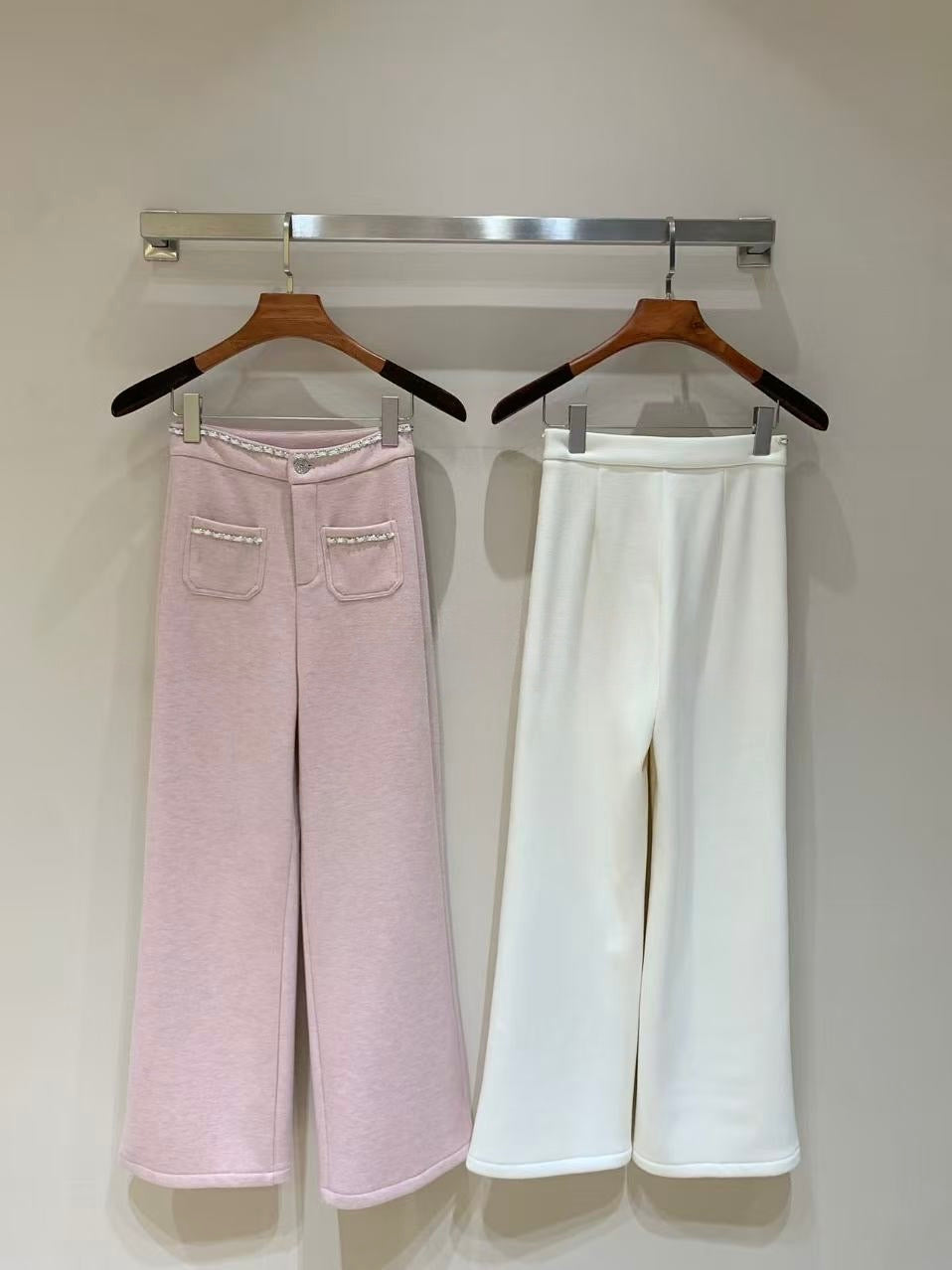 [Super Warm] Cashmere and Mulberry Silk Pants