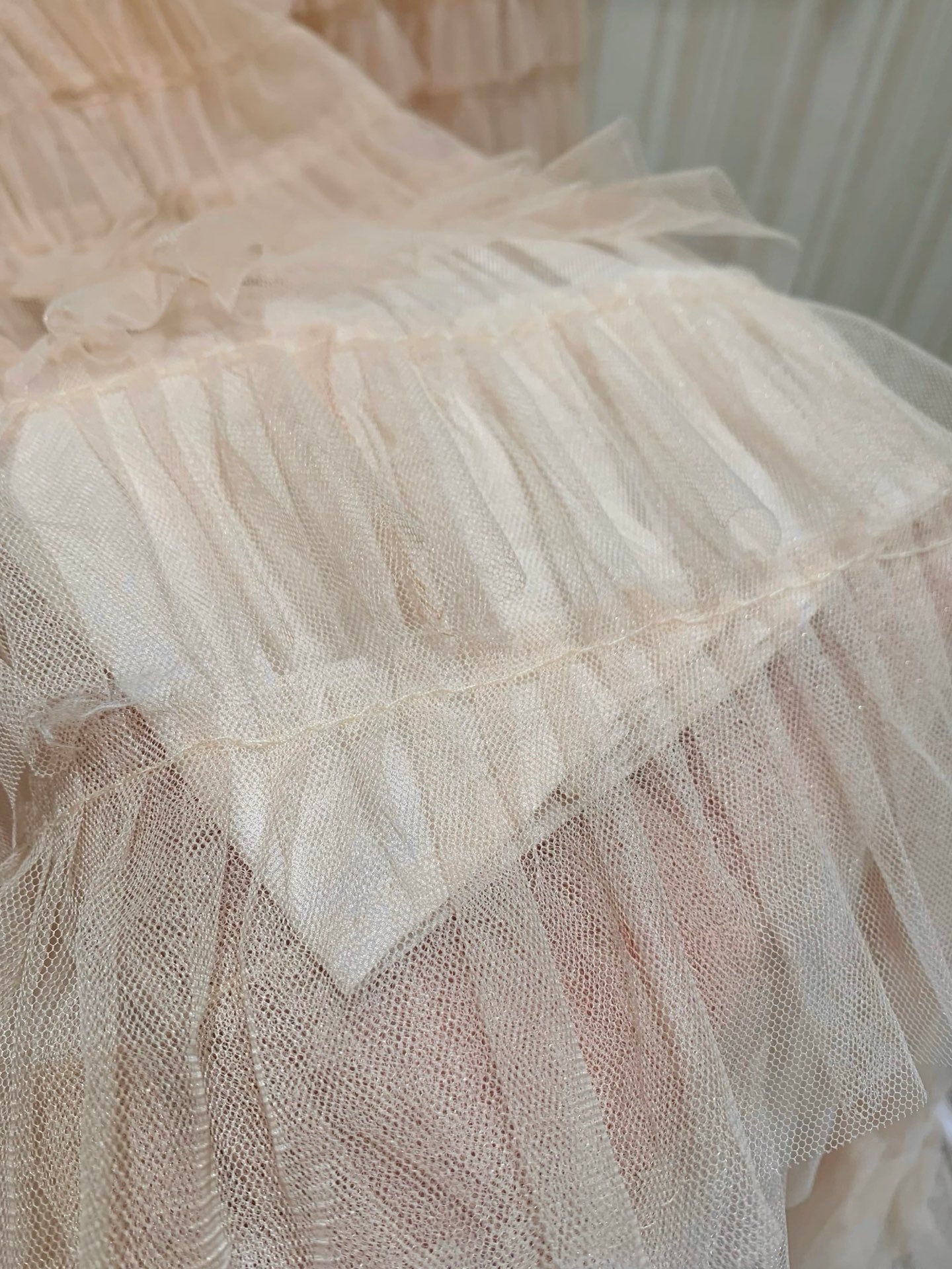 [Fairy] Multi-Layer Tulle Tiered Maxi Skirt (Q1295)