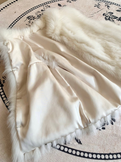 [Luxe] Bestseller Fox Fur Sleeveless Vest (PC-009)