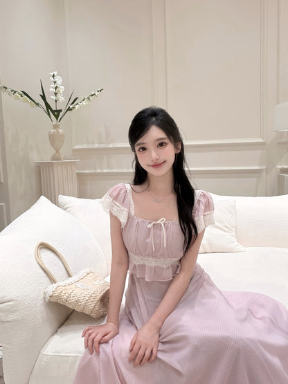 [Elegant] Sweet Japanese-style Maxi Dress (Q1121)