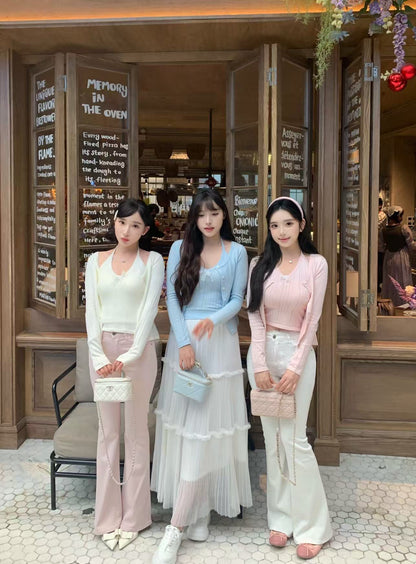 [Bestseller] Korean Girlgod Top Set (MY680)