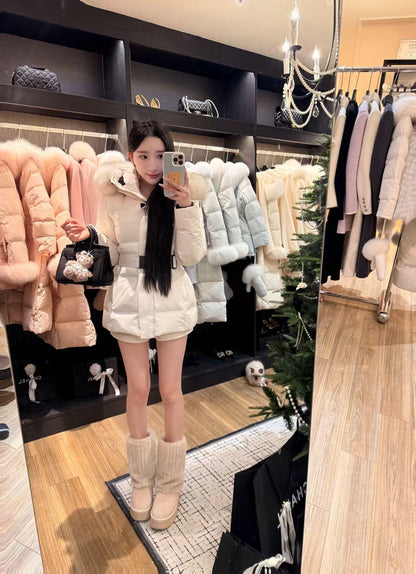 [Super Warm] Celebrity 90% Goose Down Jacket