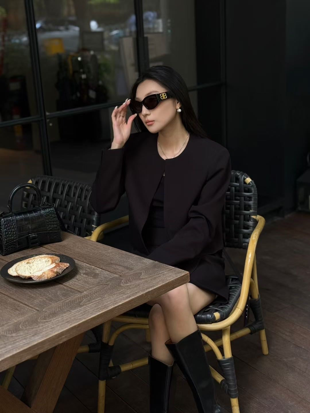[Workwear] OL Premium Suit Blazer+ Skirt Set