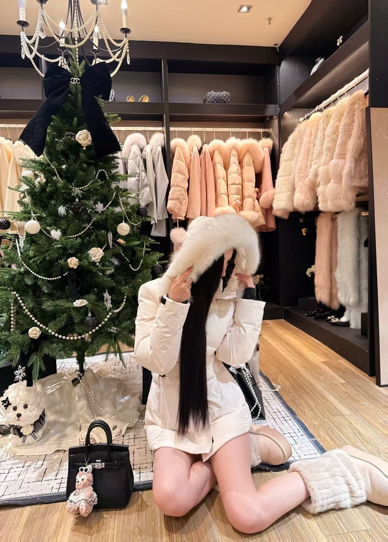 [Super Warm] Celebrity 90% Goose Down Jacket