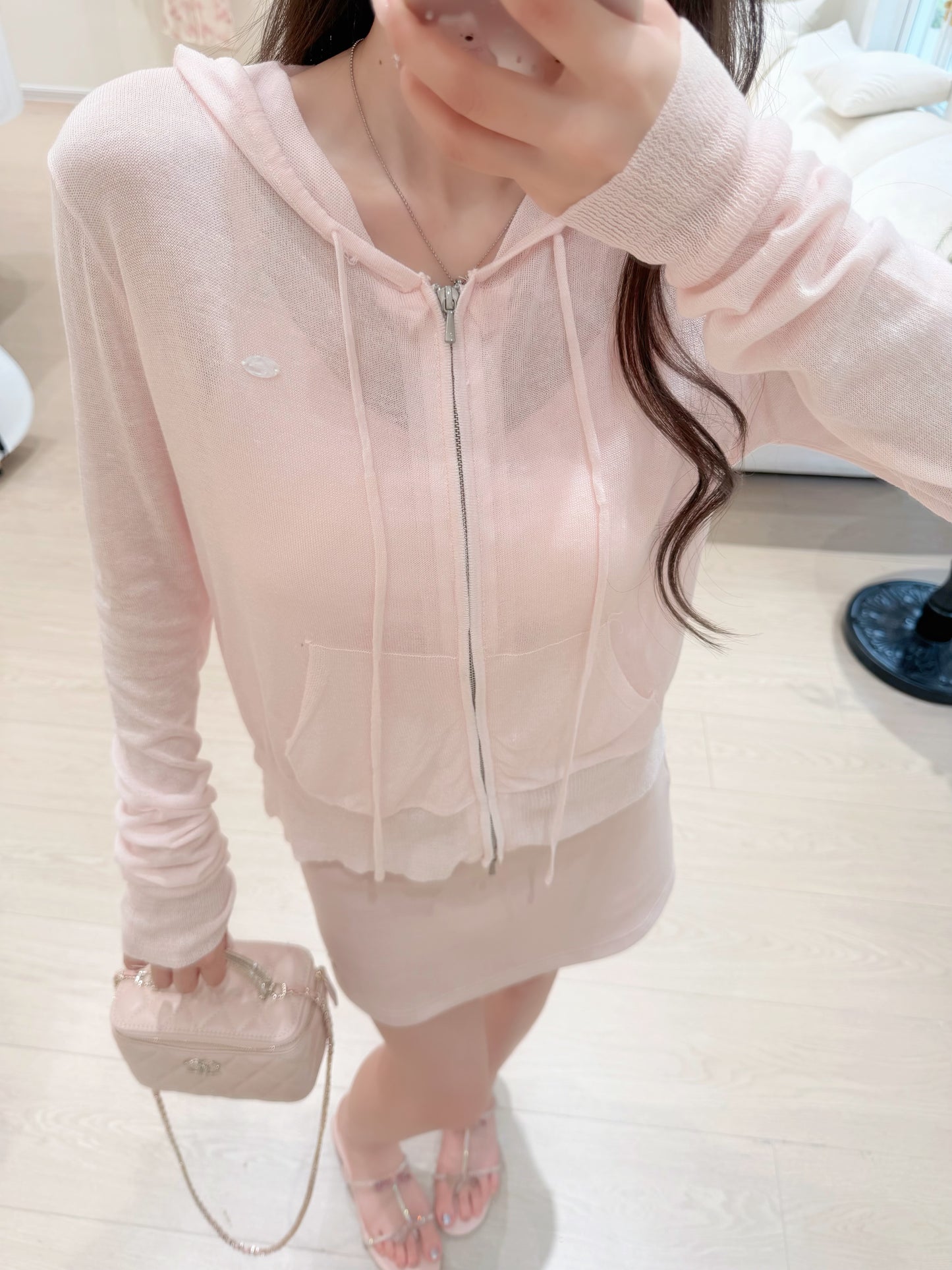 [Summer] Lightweight Lyocell Linen Open Jacket (QF088)