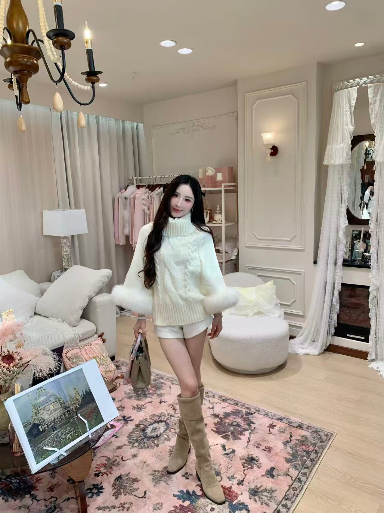 [Stylish] Korean Girlgod Style Tall Boot