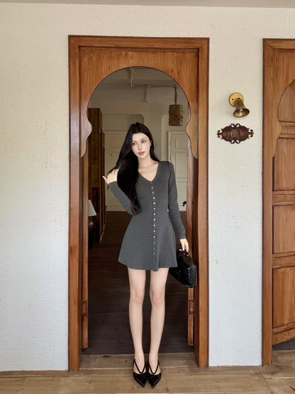 [Elegant] Onni V-neck Slimfit Dress