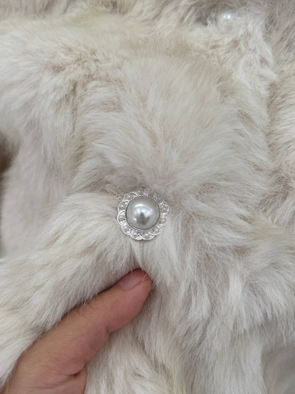 [Fluffy] Winter Synthetic Faux Fur Jacket