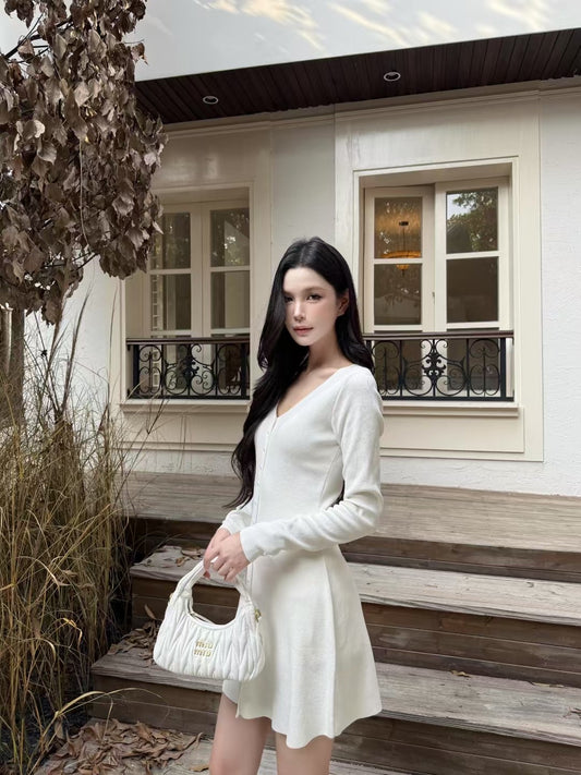 [Elegant] Onni V-neck Slimfit Dress