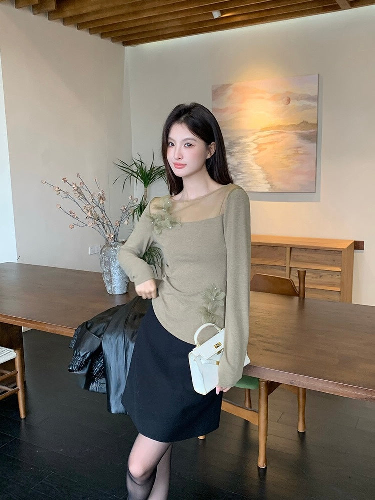 [Versatile] 20% Wool OL Skirt