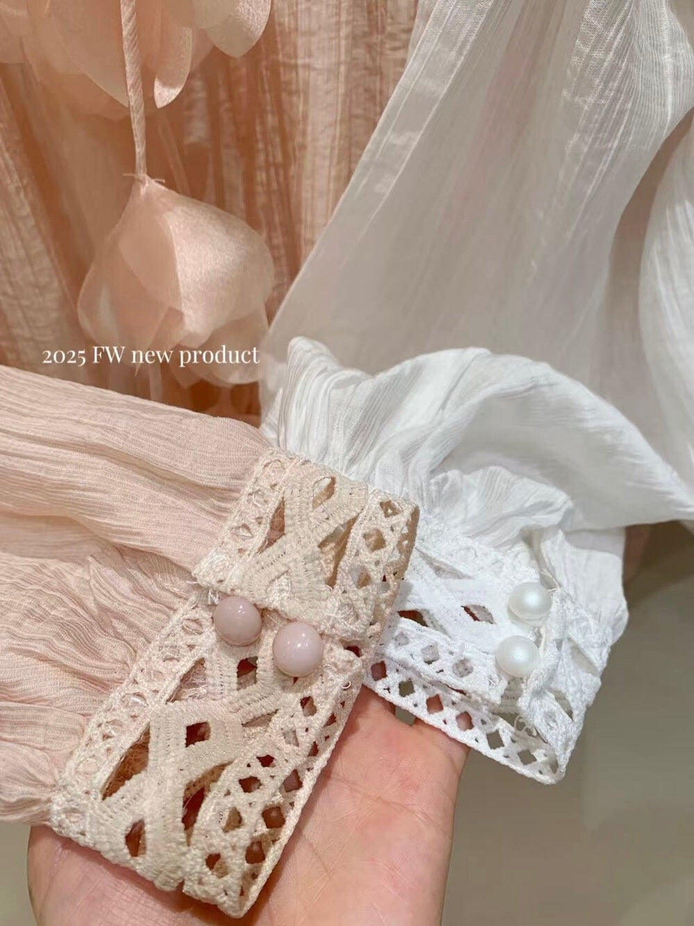 [Flower] Girlgod off-shoulder Top