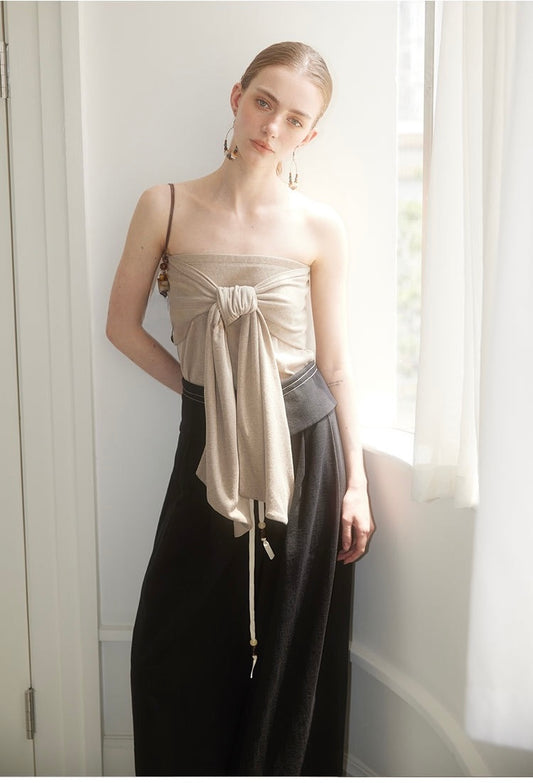 [Hottie] 3 Style Versatile Straps Tube Top