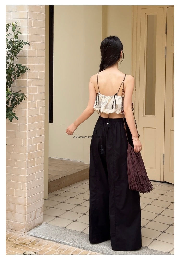 [Vacation] Designer Top + Long Dress Set
