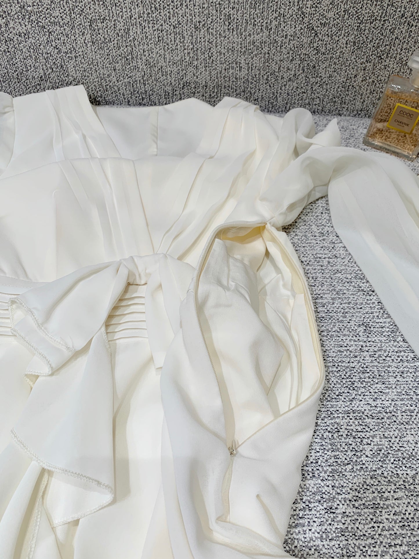 [Celebrity] Chiffon Ribbon Skirt