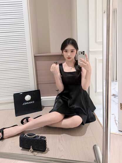 [Girly] Square Neck A-Line Dress (QF056)