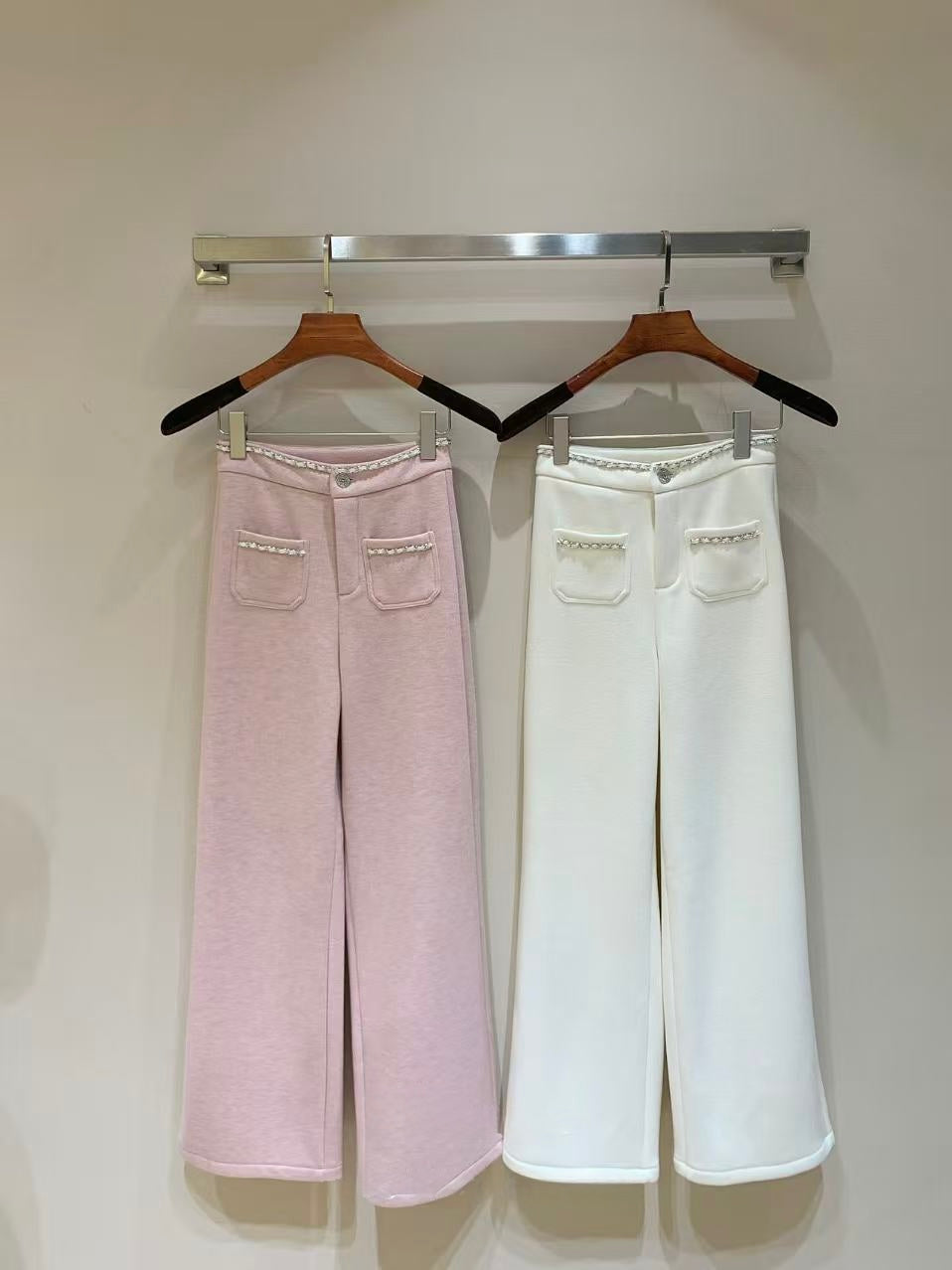 [Super Warm] Cashmere and Mulberry Silk Pants