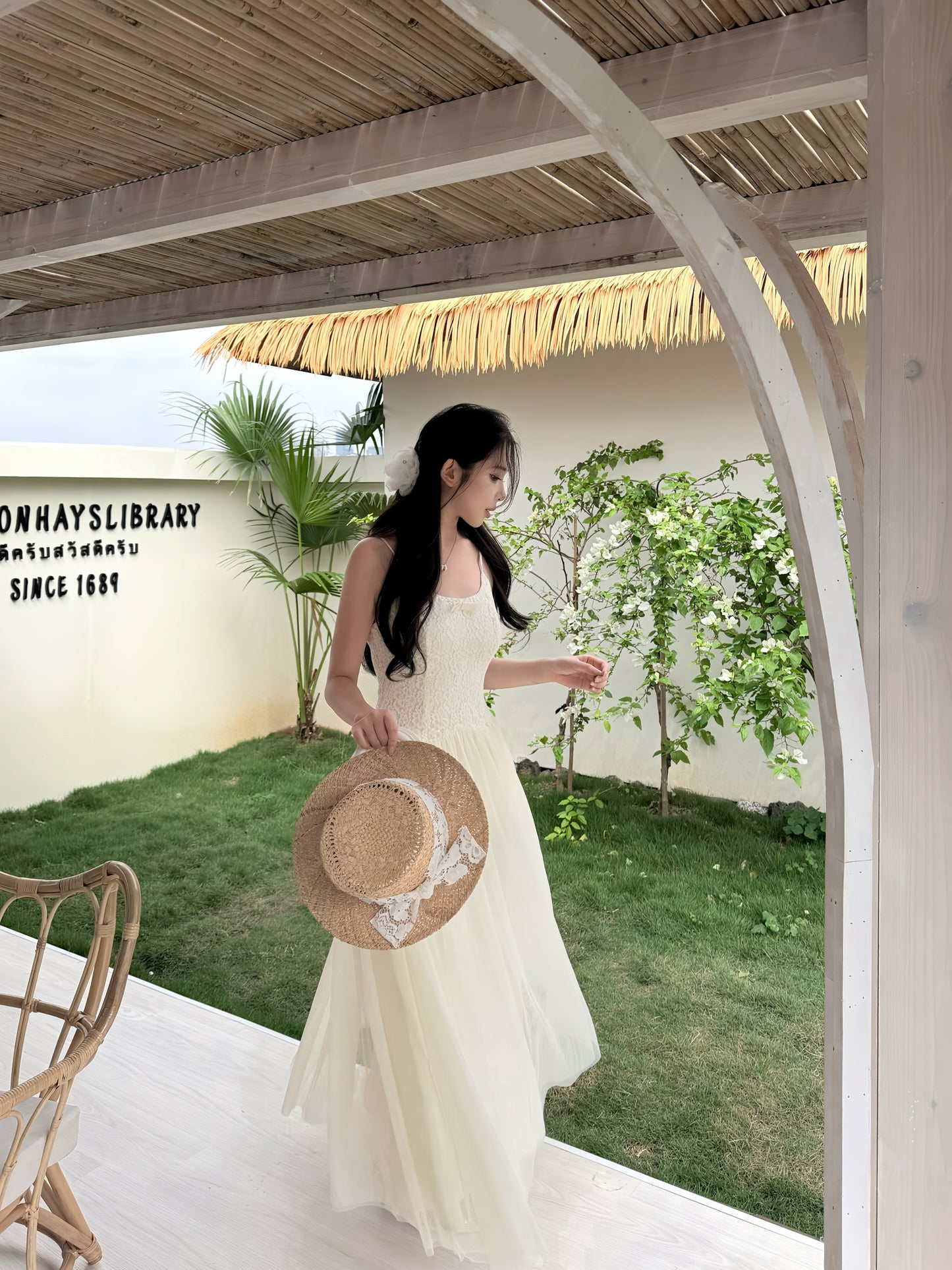 [Vacation] Girlgod Slip Dress (Q1115)