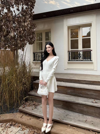 [Elegant] Onni V-neck Slimfit Dress