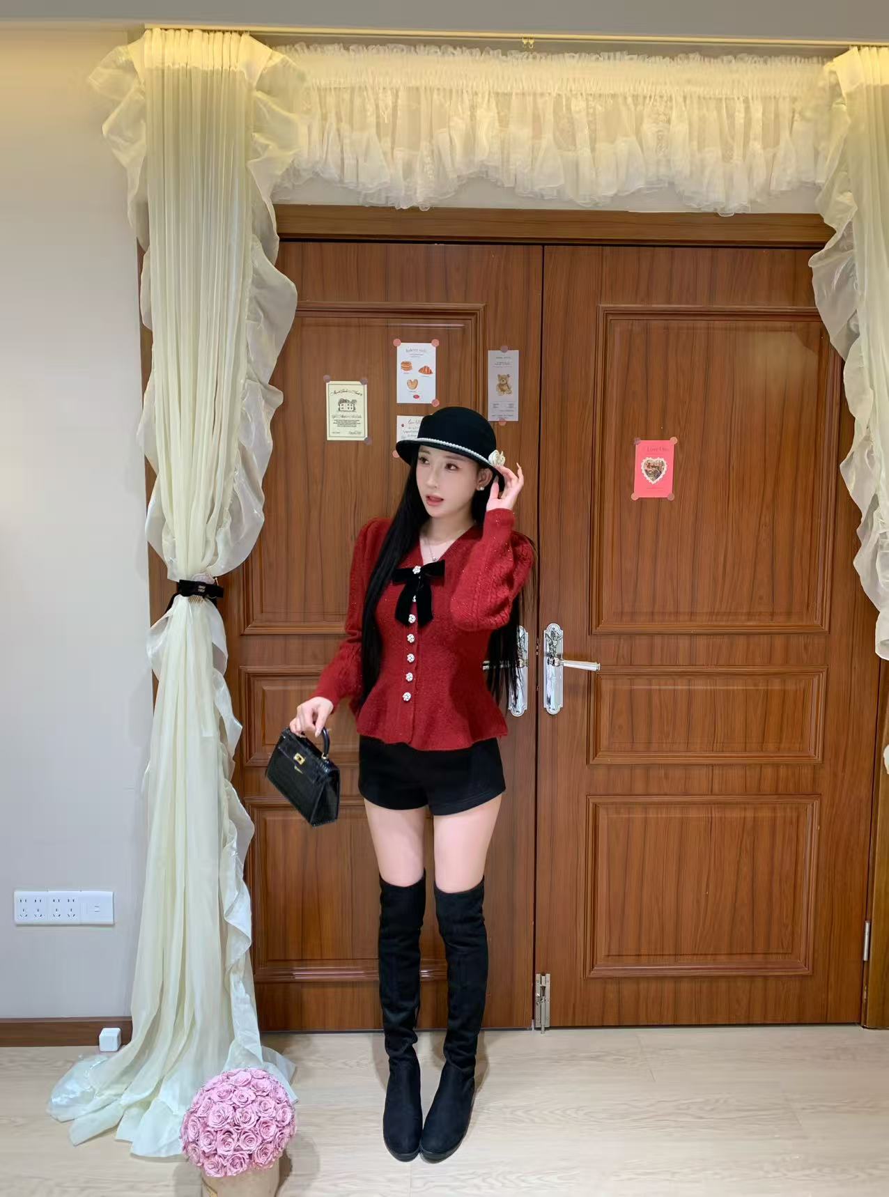 [Sale!] Xmas Dating Girly Top