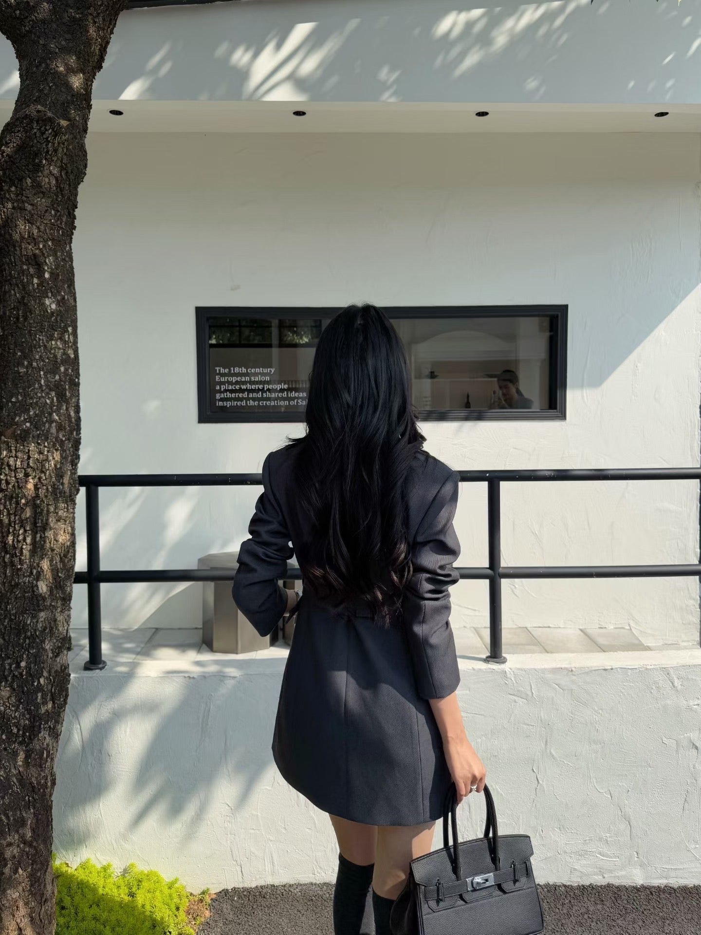 [Stylish] Designer Slimfit Blazer Skirt (with belt)