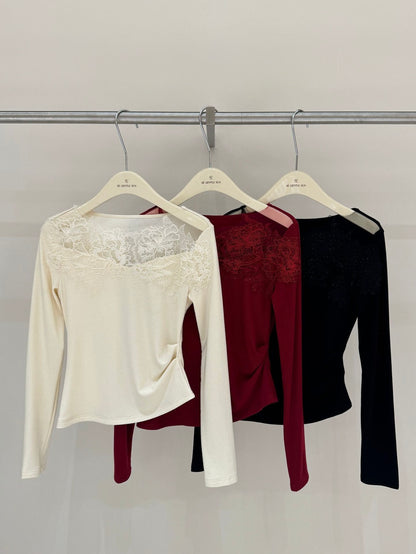 [Dating] Girlgod Lace Design Top